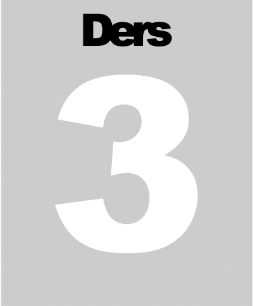 Ders 3
